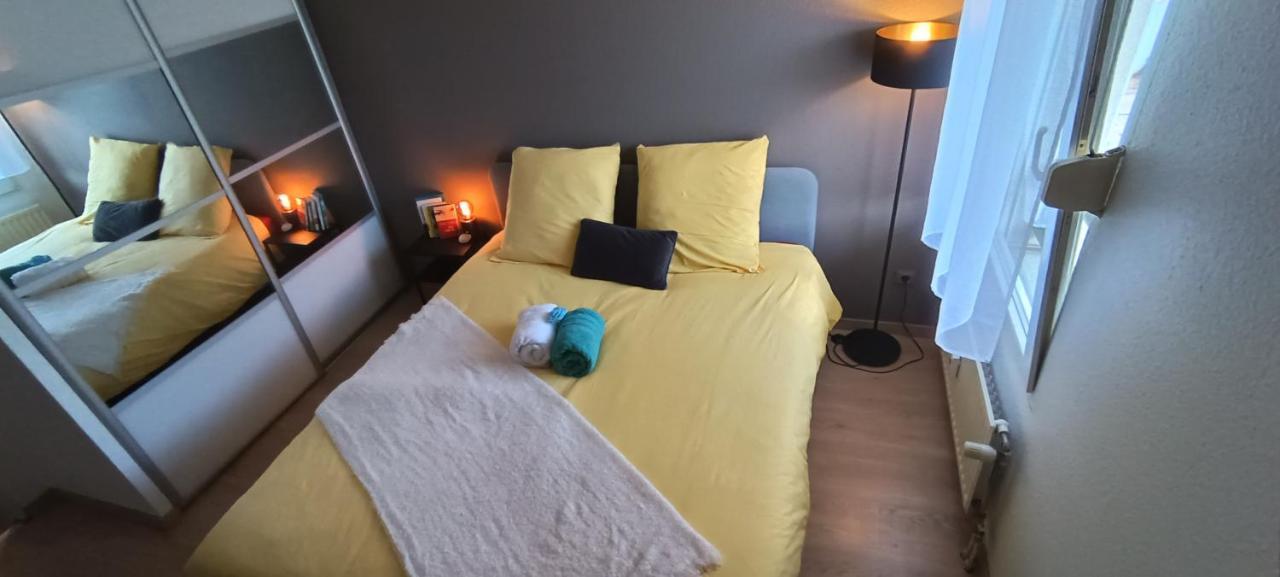 Stylish 1-Bedroom Flat With Beautiful Terrace , For A Cosy Retreat Strasburgo Esterno foto